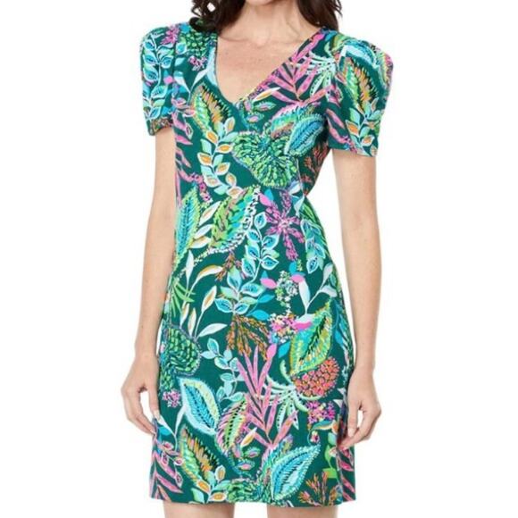 Lilly Pulitzer Dresses & Skirts - Lilly Pulitzer Dress Aleece Multi Sunshine Jungle Women's Large